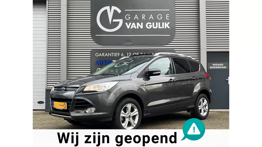 Ford Kuga 1.5 150PK Trekhaak,PanoDak,Navi,Clima,Cruise,Isofix,ElektrRamen+Spiegels,Stoelverwarming,KeylessEntry+Start,Led,Lmv,Usb.