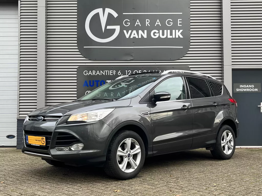 Ford Kuga 1.5 150PK Trekhaak,PanoDak,Navi,Clima,Cruise,Isofix,ElektrRamen+Spiegels,Stoelverwarming,KeylessEntry+Start,Led,Lmv,Usb.