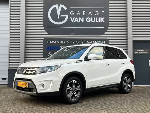 Suzuki Vitara 1.6 120PK Automaat,PanoDak,Navi,Clima,Cruise,Camera,Carplay,Isofix,ElektrRamen+Spiegels,KeylessEntry+Start,Led,Usb.