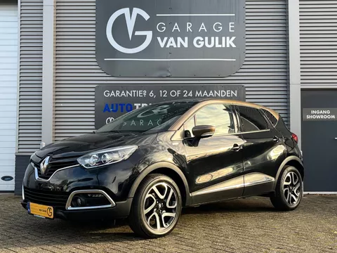 Renault Captur 1.2 TCe 120PK Automaat,TwoTone,Navi,Clima,Cruise,Camera,Isofix,ElektrRamen+Spiegels,Stoelverwarming,Leder,Led,Lmv.