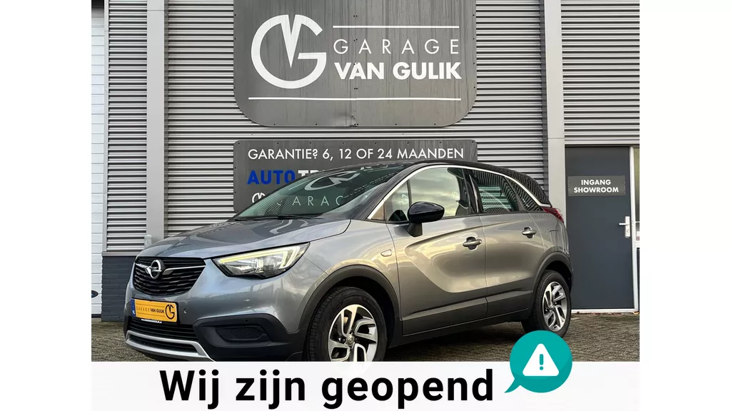 Opel Crossland X 1.2 110PK TwoTone,Navi,Clima,Cruise,Camera,Isofix,Carplay,Stoel+Stuurverwarming,ElektrRamen+Spiegels,LaneAssist.