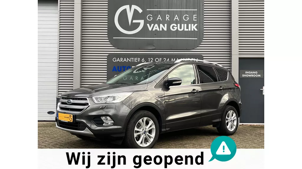 Ford Kuga 1.5 EcoBoost 150PK Navi,Clima,Cruise,Carplay,Camera,Isofix,Stoel+Stuurverwarming,KeylessEntry+Start,ElektrRamen+Spiegels