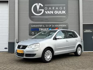 Volkswagen Polo 1.4-16V Comfortline 80PK Airco,Cruise,Isofix,ElektrRamen+Spiegels,Radio/Cd-Speler,Stuurbekrachtiging.