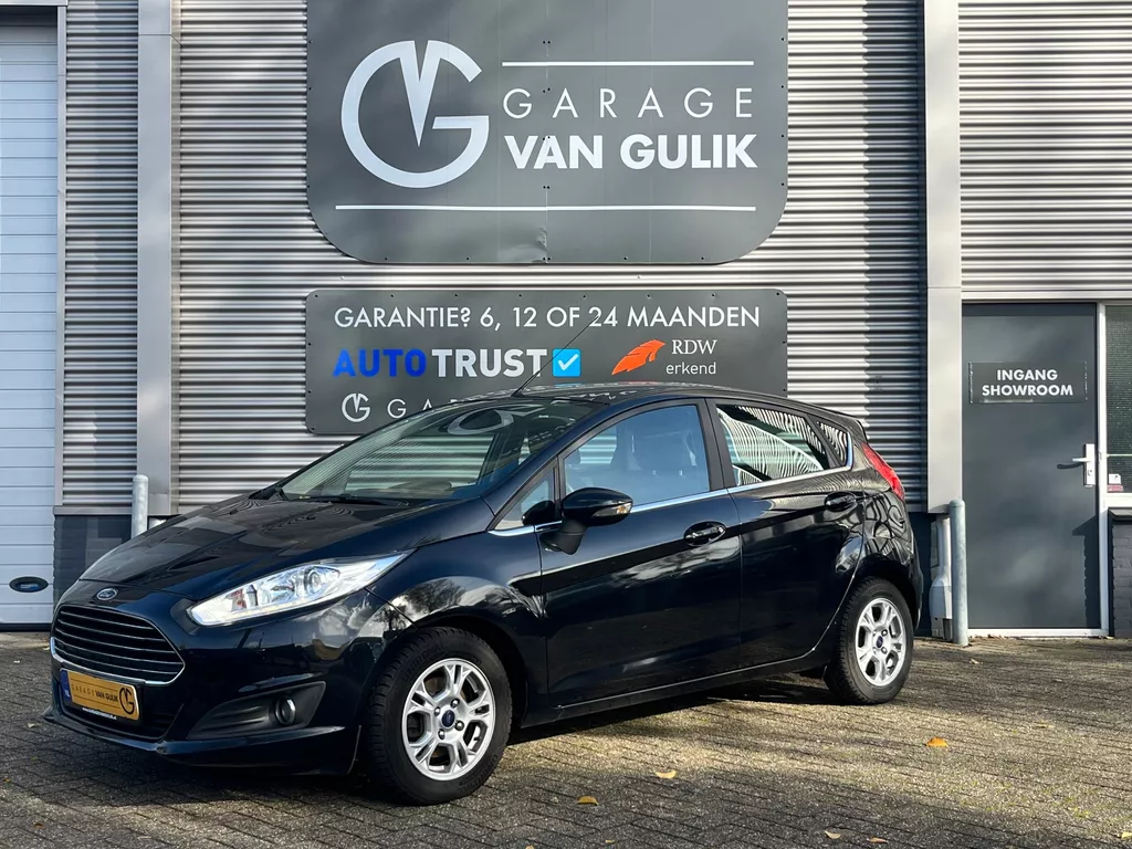 Ford Fiesta 1.5 TDCi Titanium 95PK Trekhaak,Navi,Clima,Cruise,Isofix,KeylessEntry+Start,ElektrRamen+Spiegels,Lmv,Usb,Led.