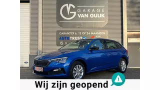 Skoda Scala 1.0 TSI 116PK CarPlay,Clima,AdaptiveCruise,Camera,Stoelverw,ElektrRamen+Spiegels,Isofix,ParkPilot,Lmv,Usb,Multi-Stuur.