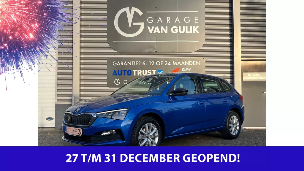 Skoda Scala 1.0 TSI 116PK CarPlay,Clima,AdaptiveCruise,Camera,Stoelverw,ElektrRamen+Spiegels,Isofix,ParkPilot,Lmv,Usb,Multi-Stuur.
