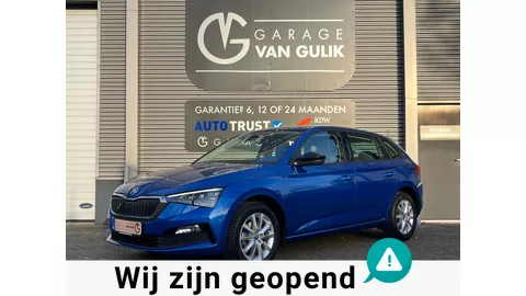 Skoda Scala 1.0 TSI 116PK CarPlay,Clima,AdaptiveCruise,Camera,Stoelverw,ElektrRamen+Spiegels,Isofix,ParkPilot,Lmv,Usb,Multi-Stuur.