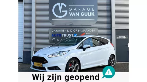 Ford Fiesta 1.6 ST 182PK Clima,Isofix,Pdc,KeylessEntry+Start,Recaro,StoelVerw,Lmv,ElektrRamen+Spiegels,Usb,Radio/Cd-Speler.