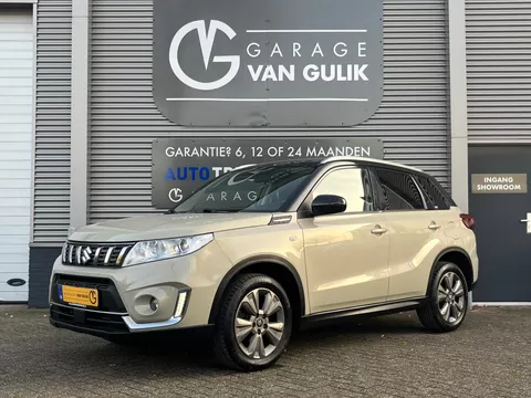 Suzuki Vitara 1.4 Boosterjet 140PK TwoTone,Navi,Clima,Cruise,Isofix,Carplay,Camera,Stoelverwarming,ElektrRamen+Spiegels,Usb,Led.