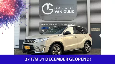 Suzuki Vitara 1.4 Boosterjet 140PK TwoTone,Navi,Clima,Cruise,Isofix,Carplay,Camera,Stoelverwarming,ElektrRamen+Spiegels,Usb,Led.