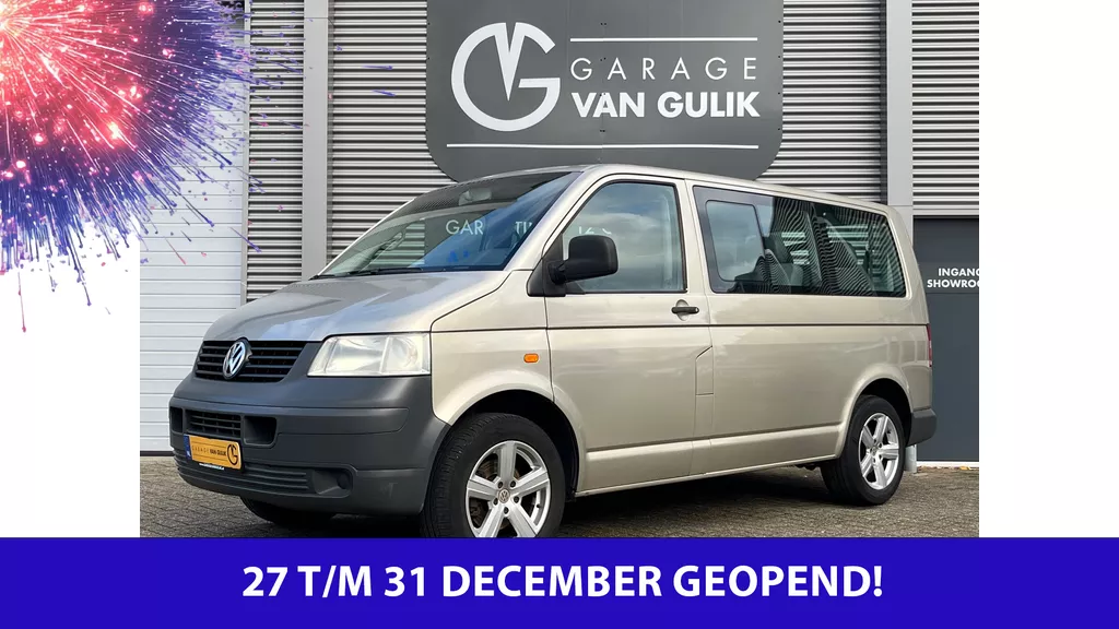 Volkswagen Transporter Kombi 2.0 300 Comfortline 116PK 7/9Persoons,Trekhaak,Airco,ElektrRamen+Spiegels,Radio/Cd-Speler,ElektrKraan