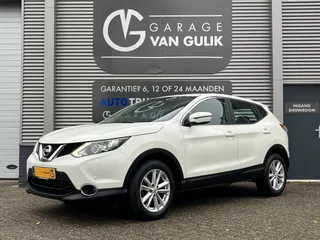 Nissan Qashqai 1.2 116PK Navi,Clima,Cruise,Isofix,Camera,Bluetooth,LaneAssist,Stoelverwarming,ElektrRamen+Spiegels,Usb,Led,Lmv.