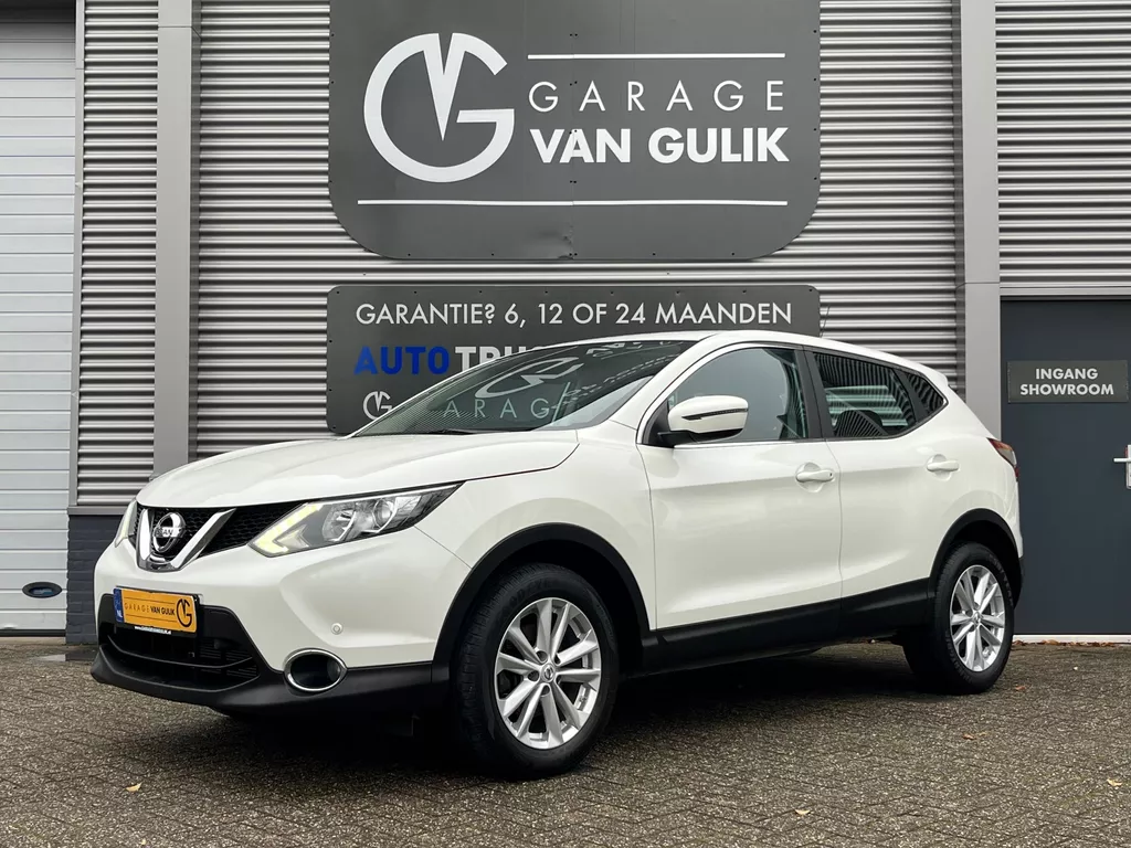 Nissan Qashqai 1.2 116PK Navi,Clima,Cruise,Isofix,Camera,Bluetooth,LaneAssist,Stoelverwarming,ElektrRamen+Spiegels,Usb,Led,Lmv.