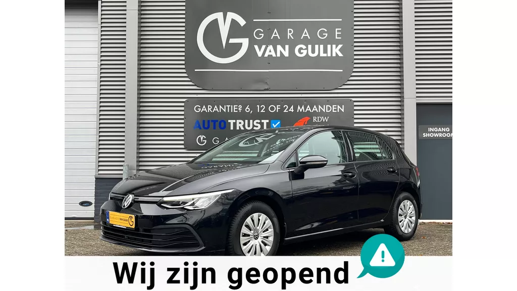Volkswagen Golf 8 1.0 TSI 5 deuren ClimateControl,AdaptieveCruiseControl,KeylessStart,DigitalCockpit,DAB+,ElektrischeRuiten,