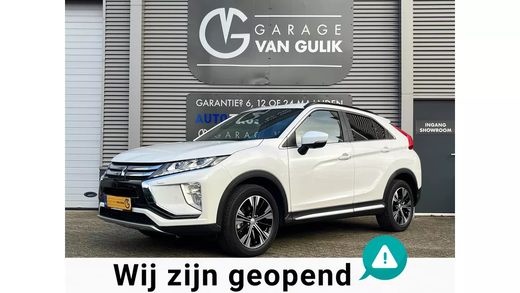 Mitsubishi Eclipse Cross 1.5 DI-T 163PK Automaat,Carplay,Isofix,AdaptiveCruise,Clima,Stoelverwarming,Camera,ElektrRamen+Spiegels.