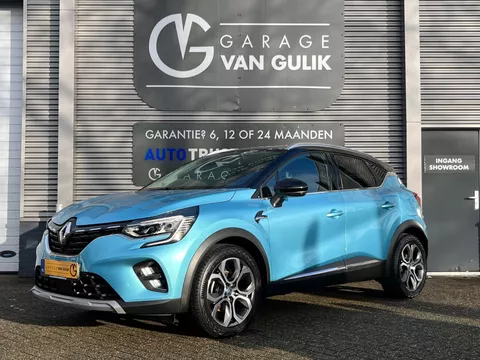 Renault Captur 1.6 E-Tech Plug-in Hybrid 160PK Trekhaak,Navi,Clima,Cruise,Isofix,Carplay,Lane-Assist,ElektrRamen+Spiegels,Led,Usb.