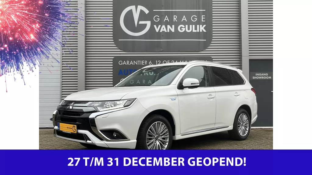 Mitsubishi Outlander 2.4 PHEV 224PK Trekhaak,Navi,Clima,Cruise,Camera,Isofix,StoelVerwarming,ElektrRamen+Spiegels,Lmv,Usb,Led.