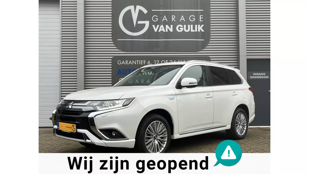 Mitsubishi Outlander 2.4 PHEV 224PK Trekhaak,Navi,Clima,Cruise,Camera,Isofix,StoelVerwarming,ElektrRamen+Spiegels,Lmv,Usb,Led.