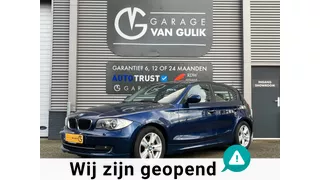 BMW 1-serie 116i Business Line Ultimate Edition 122PK Automaat,Navi,Clima,Cruise,Isofix,Leder,ElektrRamen+Spiegels,Startknop.