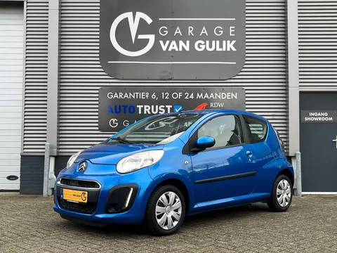 Citroen C1 1.0-12V Exclusive 68PK Airco,ElektrRamen,Led,Toerenteller,Radio/Cd-Speler,Aux.