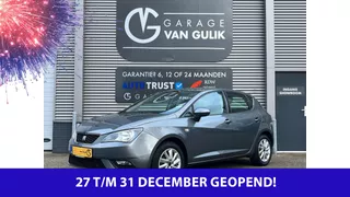 Seat IBIZA 1.2 TSI 86PK Trekhaak,Clima,Cruise,Isofix,ElektrRamen+Spiegels,Lmv,Radio/Cd-Speler,Aux,StuurBediening.