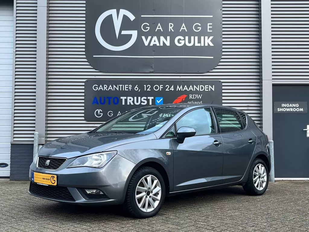 Seat IBIZA 1.2 TSI 86PK Trekhaak,Clima,Cruise,Isofix,ElektrRamen+Spiegels,Lmv,Radio/Cd-Speler,Aux,StuurBediening.
