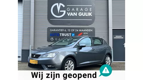 Seat IBIZA 1.2 TSI 86PK Trekhaak,Clima,Cruise,Isofix,ElektrRamen+Spiegels,Lmv,Radio/Cd-Speler,Aux,StuurBediening.