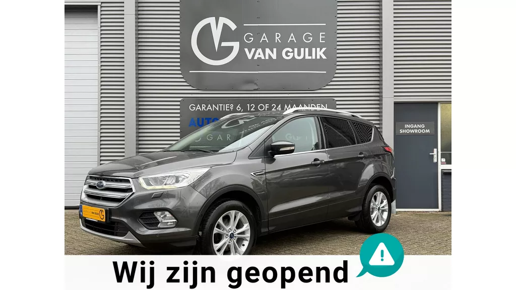 Ford Kuga 1.5 150PK Titanium Clima,Cruise,Navi,Trekhaak,PdcV+A,KeylessGo+Entry,Parkeerhulp,AppleCarPlay,Stoel&amp;StuurVerwarming,Usb,