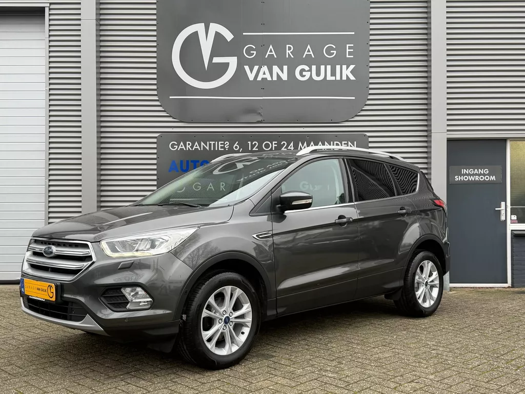 Ford Kuga 1.5 150PK Titanium Clima,Cruise,Navi,Trekhaak,PdcV+A,KeylessGo+Entry,Parkeerhulp,AppleCarPlay,Stoel&amp;StuurVerwarming,Usb,