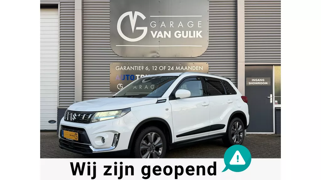Suzuki Vitara 1.4 Boosterjet Smart Hybrid 129PK Navi,Clima,AdaptiveCruiseCtrl,Camera,Stoelverwarming,Front&amp;LaneAssist,Led,Isofix,