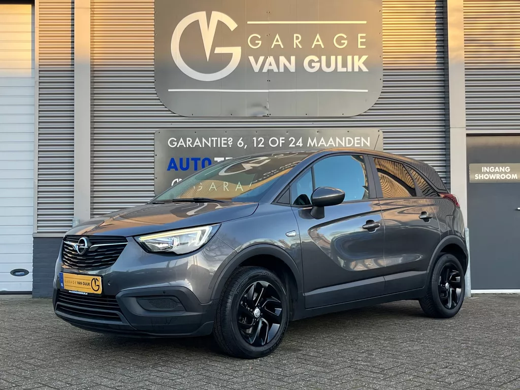 Opel Crossland X 1.2 131PK Automaat,Navi,Clima,Cruise,Isofix,Carplay,Stoel+StuurVerwarming,ElektrRamen+Spiegels,Camera,Lmv,Led,Usb