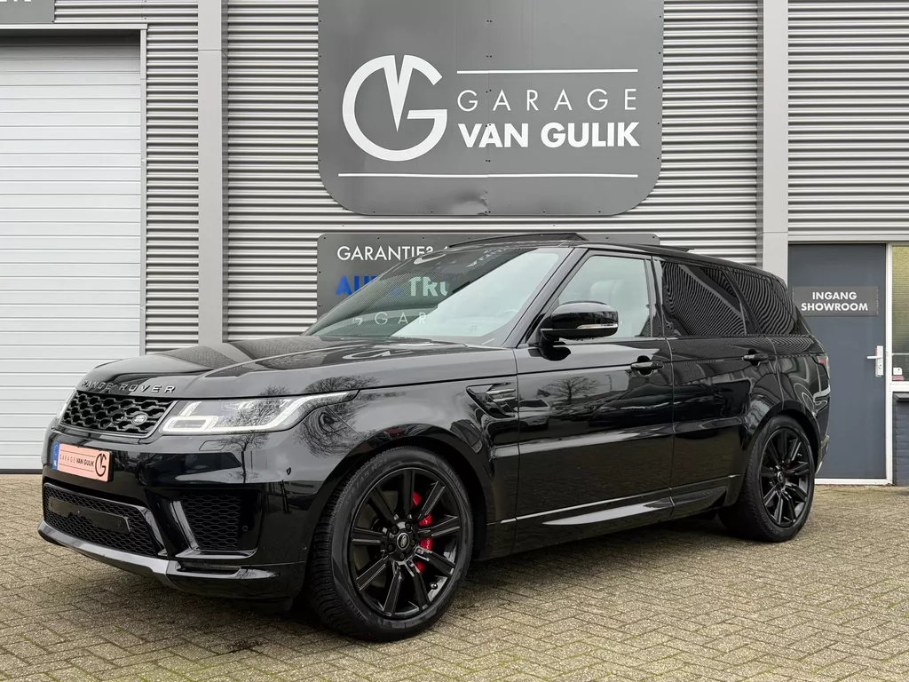 Land Rover Range Rover Sport P400e HSE Dynamic Stealth 404PK Clima,AdaptiveCruise,Panoramadak,Leder,MeridianSound,Navigatiesysteem