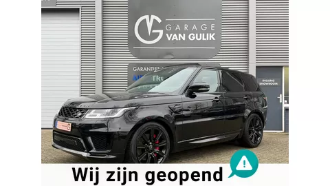 Land Rover Range Rover Sport P400e HSE Dynamic Stealth 404PK Clima,AdaptiveCruise,Panoramadak,Leder,MeridianSound,Navigatiesysteem
