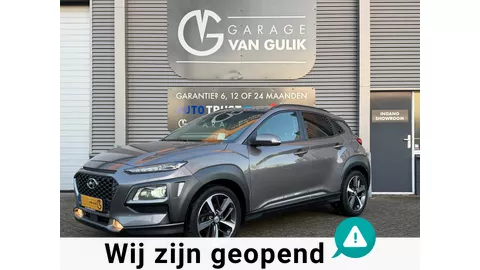Hyundai Kona 1.0T 120PK Clima,Cruise,Navi,Schuifdak,KeylessEntry+Go,HUD,LaneAssist,PdcV+A,Camera,CarPlay,Stoel&amp;StuurVerwarming&amp;Ver