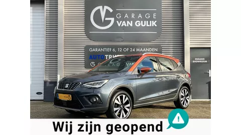 SEAT Arona 1.0 TSI 116PK AUTOMAAT Beats Audio Clima,CruiseCtrl,DigitalCockpit,Navi,PdcV&amp;A,Led,CarPlay,Bluetooth,Stoelverw.,Keyless