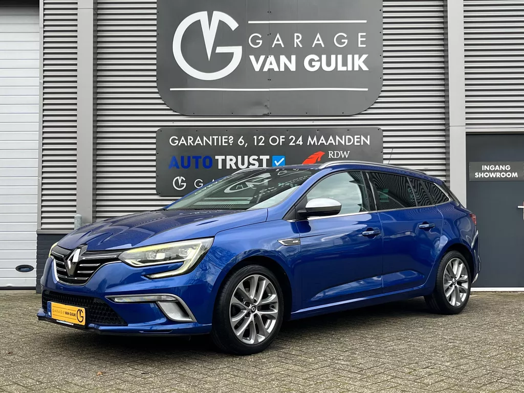 Renault M&eacute;gane Estate 1.2 TCe 131PK GT-Line Navi,Clima,Cruise,Keyless,Pdc,Stoelverw.,Bluetooth,Usb,Leder/Alcantara,Isofix,Dakrail,