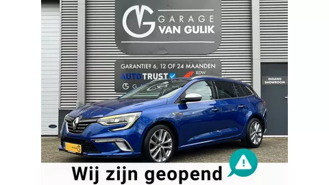 Renault M&eacute;gane Estate 1.2 TCe 131PK GT-Line Navi,Clima,Cruise,Keyless,Pdc,Stoelverw.,Bluetooth,Usb,Leder/Alcantara,Isofix,Dakrail,