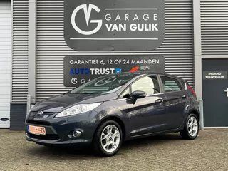 Ford Fiesta 1.25 Titanium Clima,Cruise,Isofix,ElektrRamen+Spiegels,Bluetooth,Radio/Cd-Speler,Lmv,Usb,Parkeersensoren,Multi-Stuur.