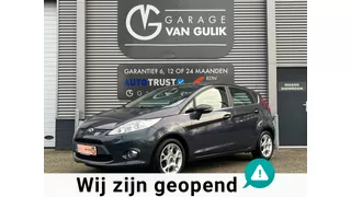 Ford Fiesta 1.25 Titanium Clima,Cruise,Isofix,ElektrRamen+Spiegels,Bluetooth,Radio/Cd-Speler,Lmv,Usb,Parkeersensoren,Multi-Stuur.
