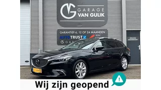 Mazda 6 Sportbreak 2.5 SkyActiv-G GT-M 192PK Automaat,Trekhaak,Panodak,Navi,Clima,Cruise,Carplay,ElektrRamen+Spiegels,Camera,Lmv.