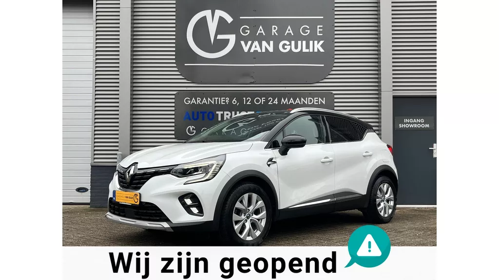 Renault Captur 1.6 E-Tech Plug-in Hybrid 160PK Trekhaak,Navi,Clima,Cruise,Isofix,Carplay,Lane-Assist,ElektrRamen+Spiegels,Led,Usb.