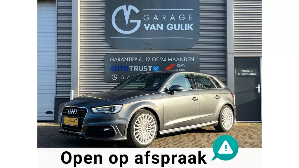 Audi A3 Sportback 1.4 TFSI CoD Ambition Pro Line S 150PK Automaat,Navi,Clima,Cruise,Isofix,ElektrRamen+Spiegels,Bluetooth,Led,Lmv.