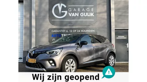 Renault Captur 1.6 E-Tech Plug-in Hybrid 160PK Trekhaak,Navi,Clima,Cruise,Carplay,ElektrRamen+Spiegels,StoelVerw,VirtualCockpit.