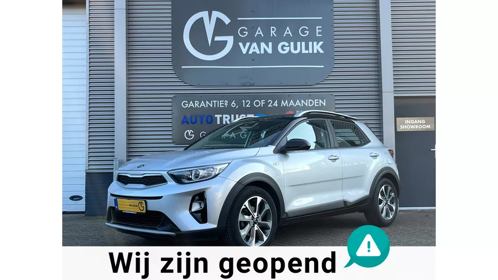 Kia Stonic 1.0 T-GDi 101PK DynamicLine TwoTone,Trekhaak,Navi,Airco,Cruise,ElektrRamen+Spiegels,Carplay,Camera,Pdc,Multi-Stuur,Lmv.