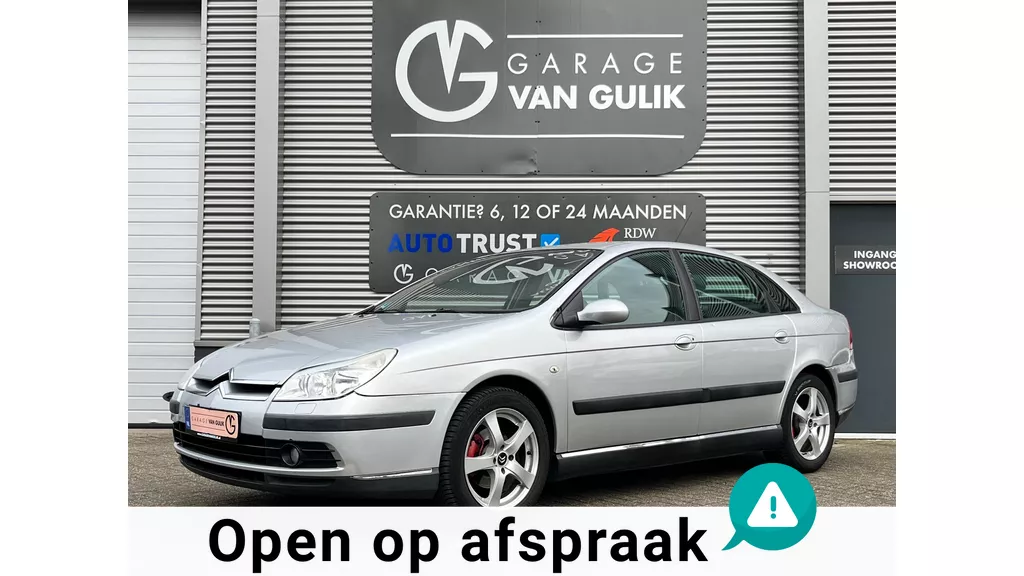 Citroen C5 2.0-16V Ligne Prestige Trekhaak,Clima,Cruise,Isofix,ElektrRamen+Spiegels,Radio/Cd-Speler,Multi-Stuur,Luchtvering,Lmv.