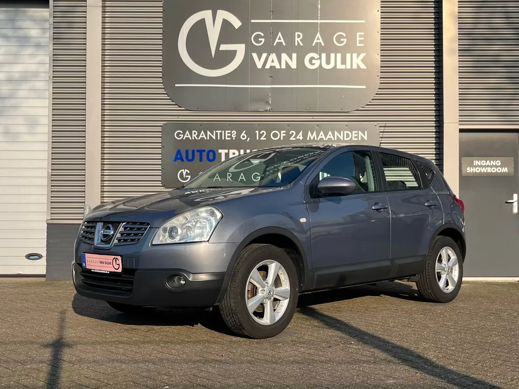 Nissan Qashqai 1.6 Acenta 114PK Panodak,Clima,Cruise,Isofix,Bluetooth,Multi-Stuur,Parkeersensoren,ElektrRamen+Spiegels.