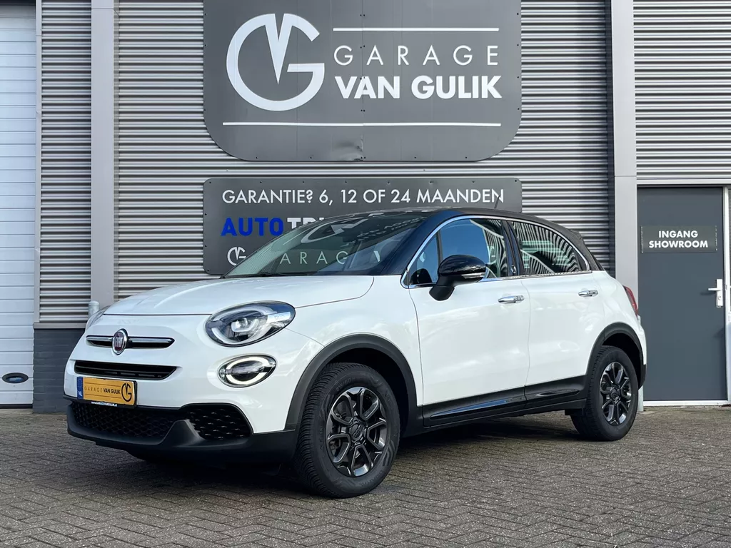 Fiat 500 X 1.3 GSE City Cross Opening 120TH Edition 151PK TwoTone,CarPlay,Clima,Cruise,Isofix,ElektrRamen+Spiegels,Pdc,Led,Lmv.