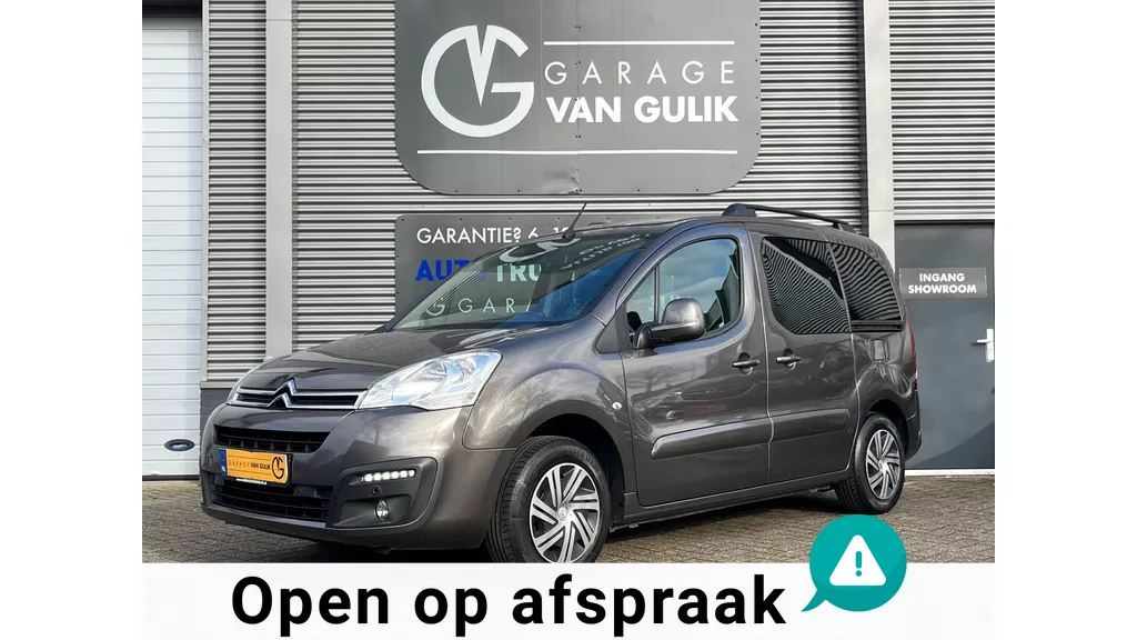 Citroen Berlingo 1.2 PureTech 110PK Panodak,Navi,Clima,Cruise,Bluetooth,Led,Camera,PdcV+A,Dakrail,Multi-Stuur,ElektrRamen+Spiegels