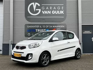Kia Picanto 1.2 CVVT ISG Super Pack 86PK Bluetooth,Clima,Cruise,Isofix,ElektrRamen+Spiegels,KeylessEntry+Start,Led,Lmv,Usb,Aux.