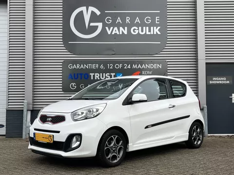 Kia Picanto 1.2 CVVT ISG Super Pack 86PK Bluetooth,Clima,Cruise,Isofix,ElektrRamen+Spiegels,KeylessEntry+Start,Led,Lmv,Usb,Aux.